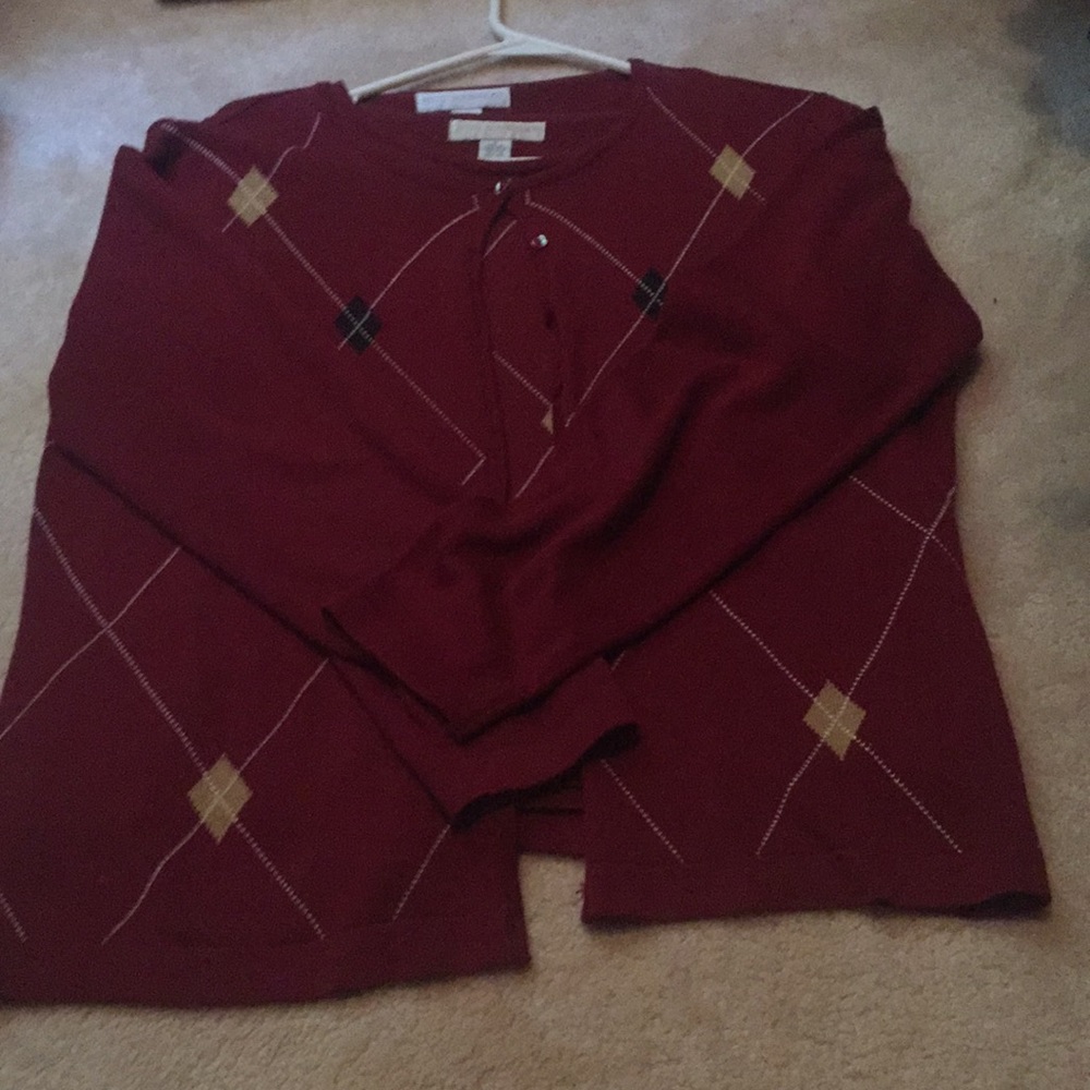 Petite Sophisticate matching cardigan set